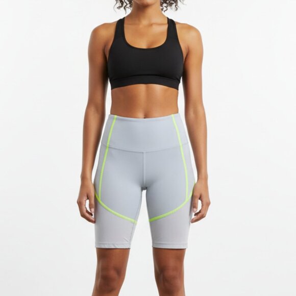 Aritzia TNA Sereno Biker Shorts High Rise Waist Pale Violet Purple Size XS - Picture 1 of 16